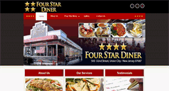 Desktop Screenshot of fourstardinernj.com